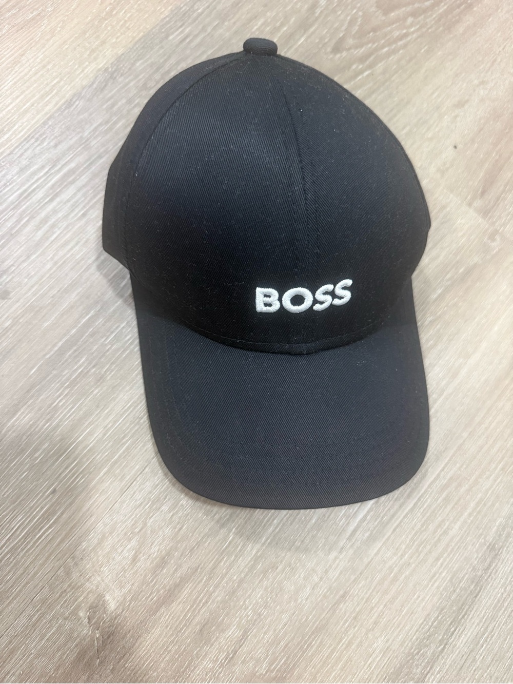 Hugo Boss Black and White Suit Label Detail